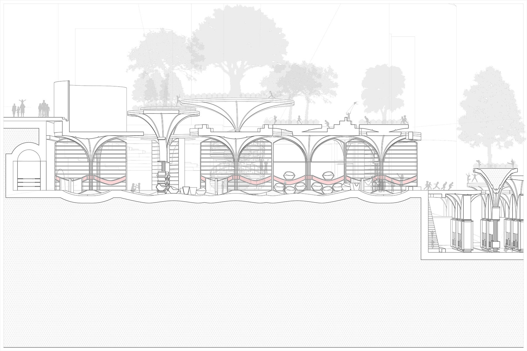 Section Diagram with Renders P2