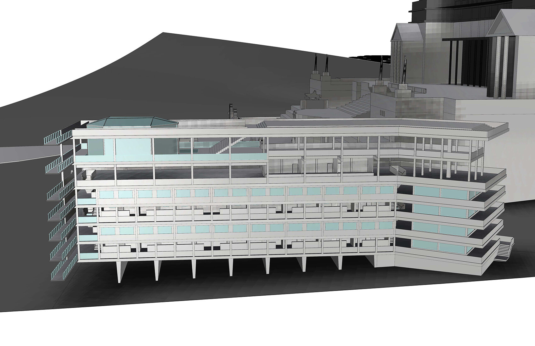 Courtyard Section 2