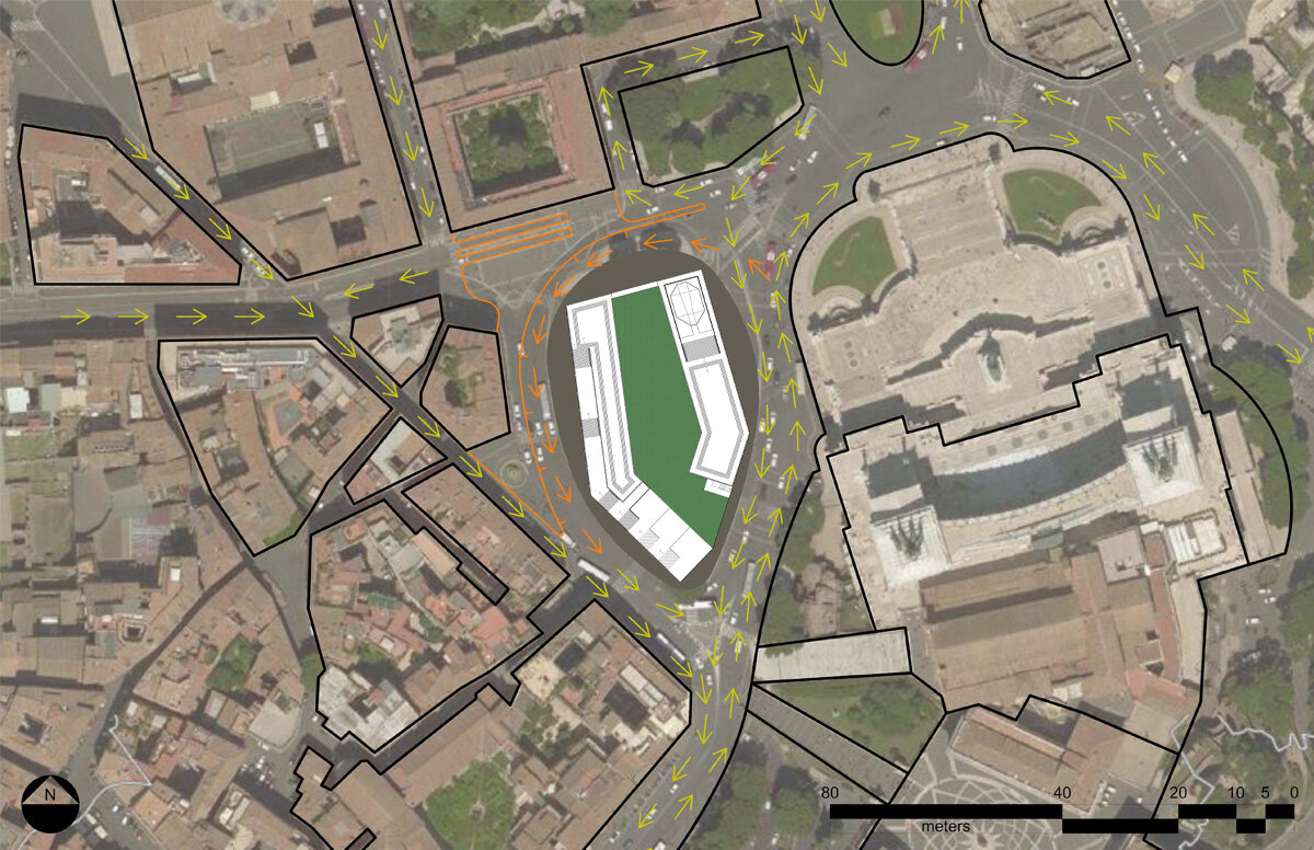 Site Plan and Traffic overlay of google maps
