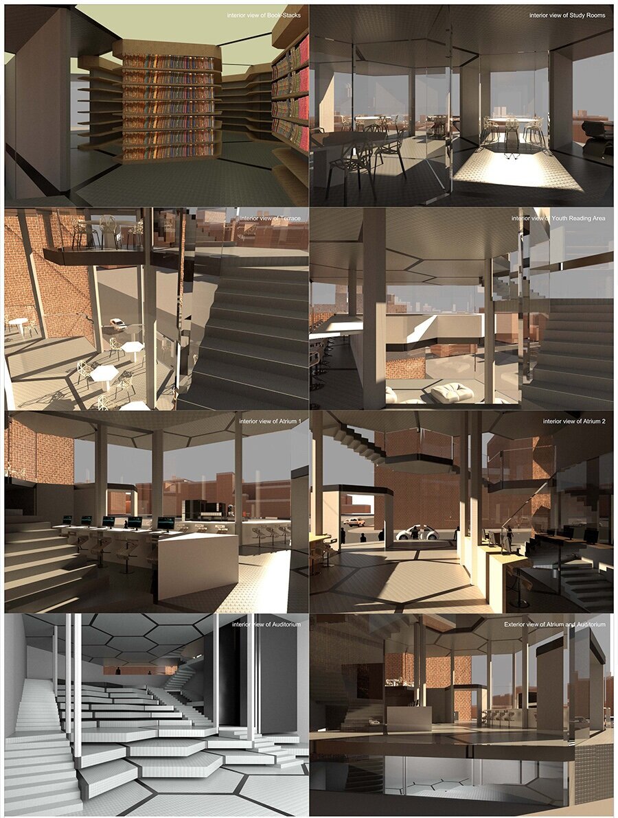 Spatial Perspective Renders