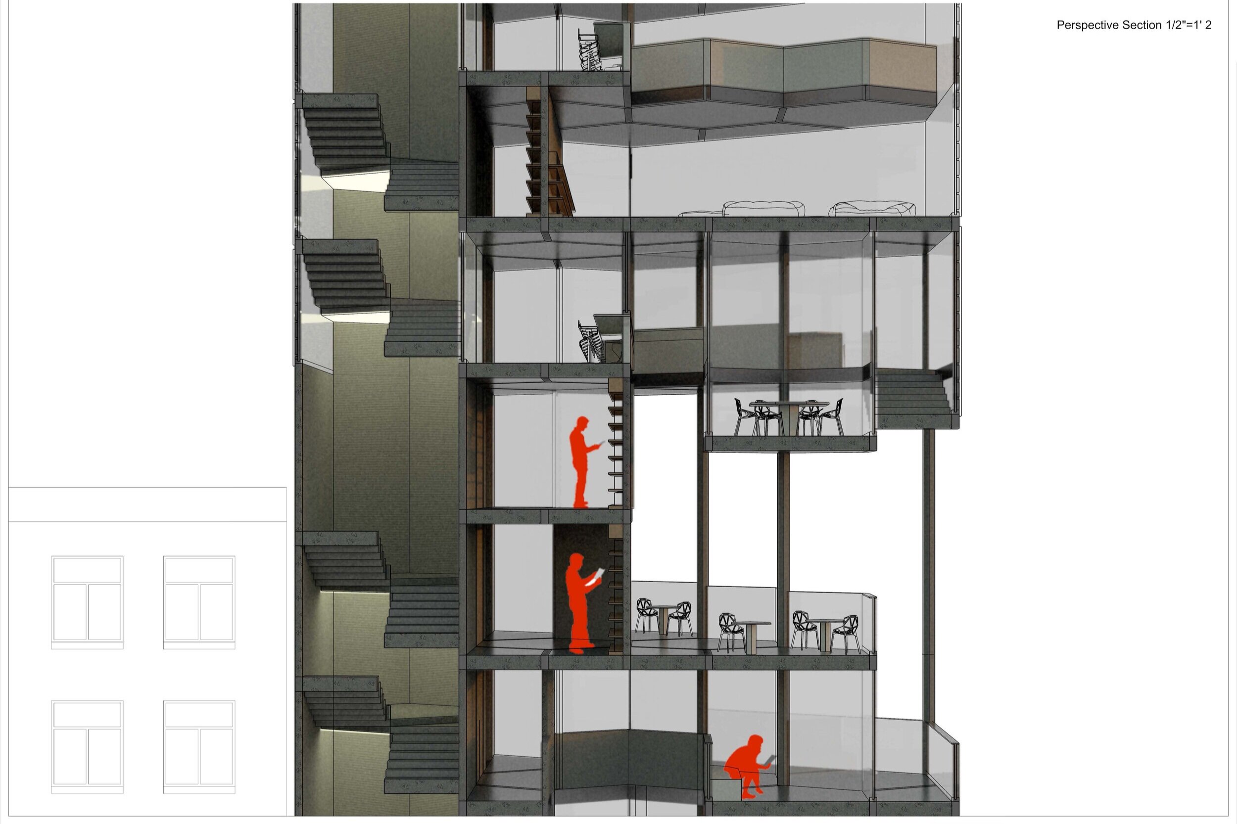 Middle Third of Detail Section Render