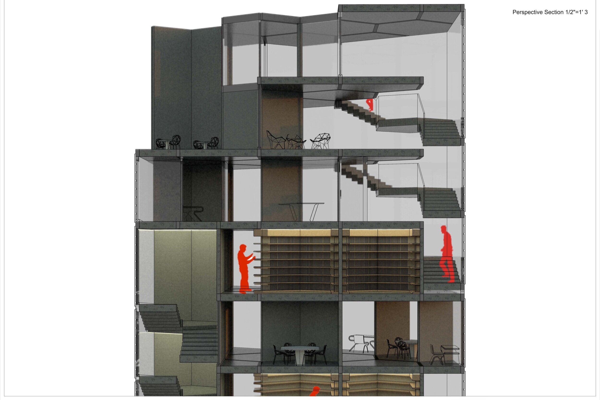 Upper Third of Detail Section Render