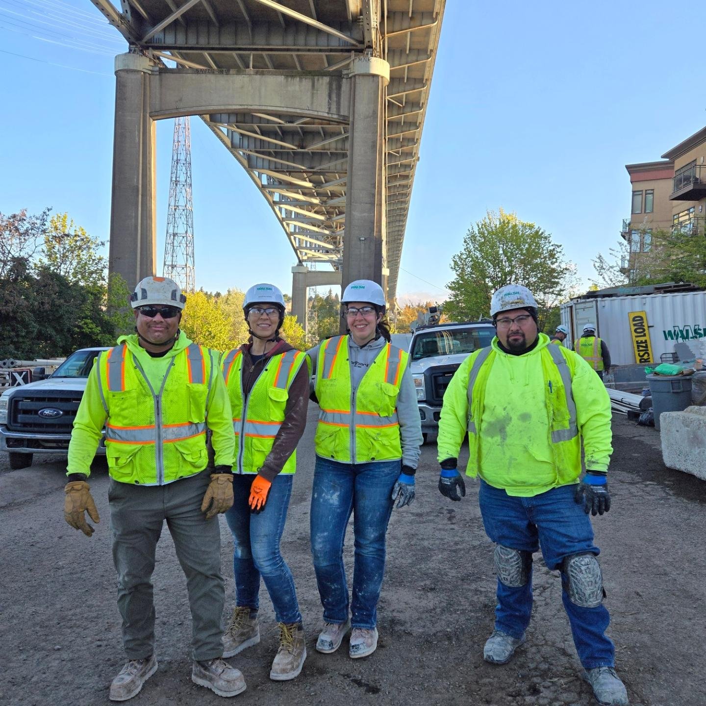 Local 528 finishers at the SR520 Project