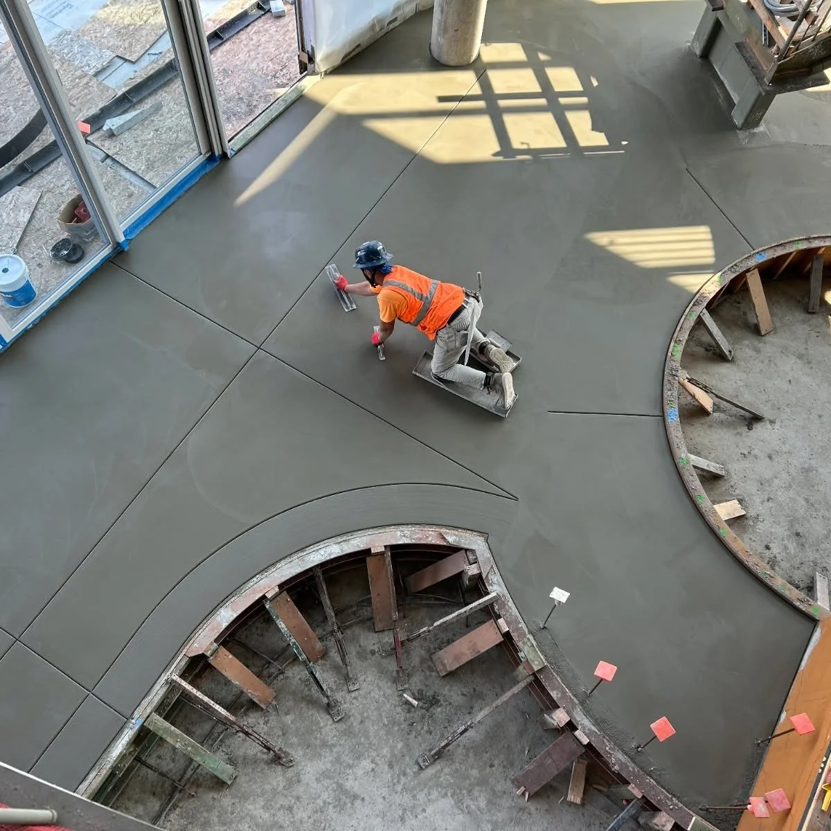 Shoutout to our Local 528 Cement Masons for top-notch work on the top floors of this high-rise project with CECO Construction! 🌆 Your precision and craftsmanship in creating that custom pool and spa area is next-level &ndash; turning concrete into a