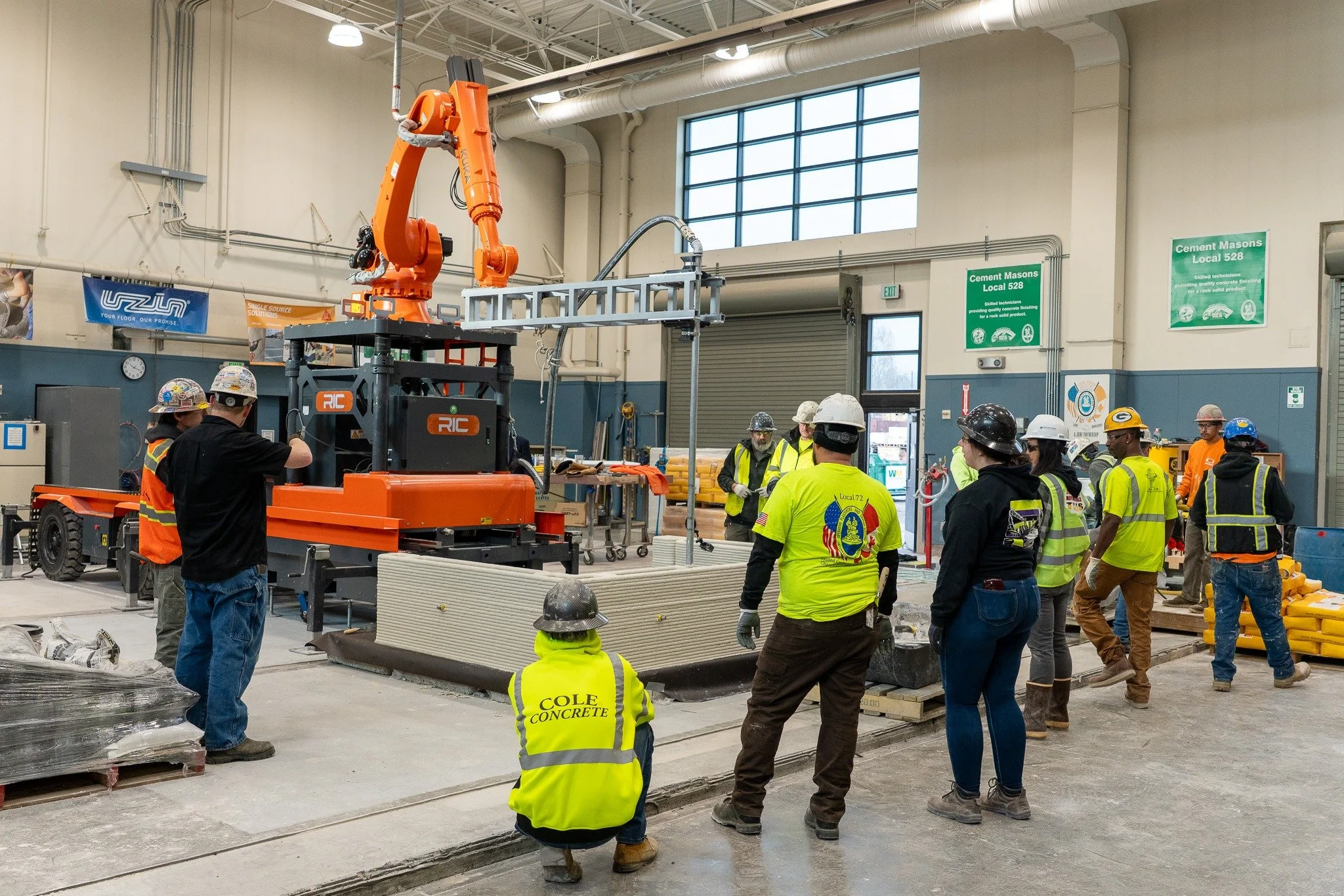 What a year, Local 528!
2025 wasn&rsquo;t the busiest for work, but we still had some big wins worth celebrating.
🏗️ In Seattle, we officially started training Concrete 3D Printing as a class recognized by the state&mdash;huge step forward for innov