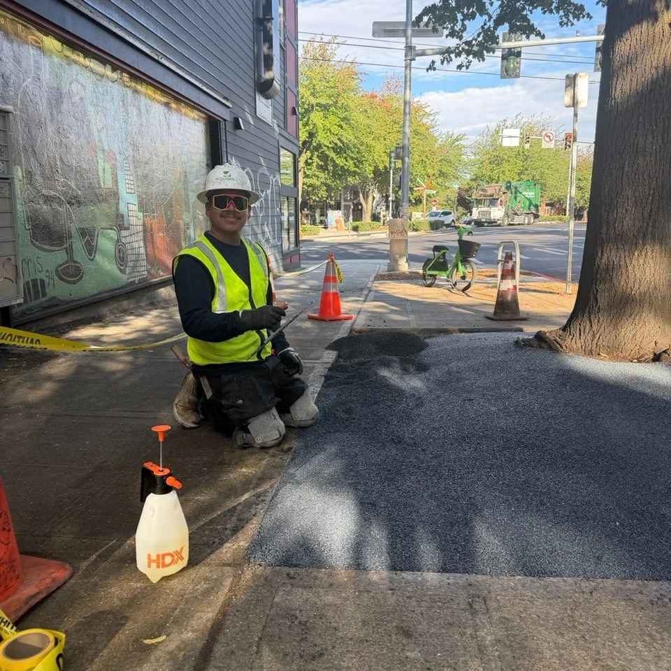 Specialized concrete applications like rubberized paving require experience, finesse, and the craftsmanship that only comes from years in the trade.
At OPCMIA Local 528, our Cement Masons are trained across a wide variety of specialty scopes, bringin