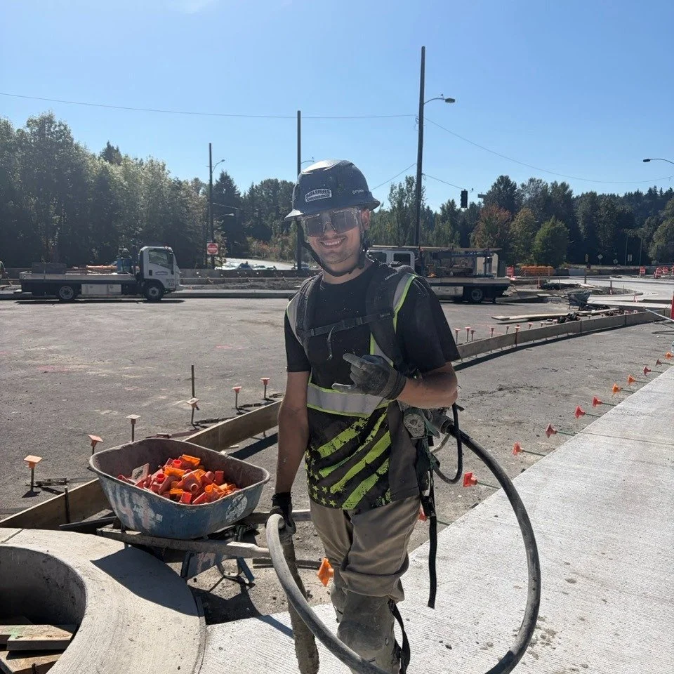 Our members aren't just "concrete workers", they're highly skilled Cement Masons who have chosen this trade as a career. 💪
They're the professionals building the curbs, sidewalks, streets, bridges, and buildings that keep our communities m