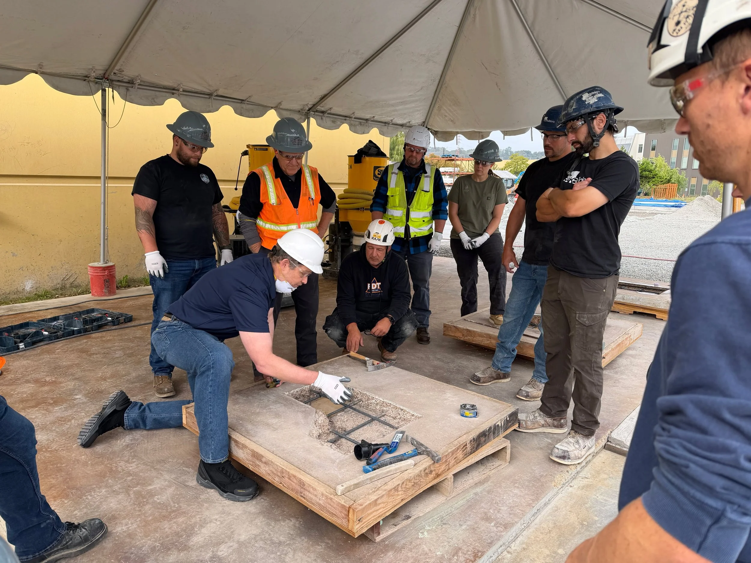 Local 528 recently partnered with the International Concrete Repair Institute (ICRI) to host their Concrete Repair Applicator training program. By collaborating with one of the foremost technical organizations in the concrete repair industry, we hear