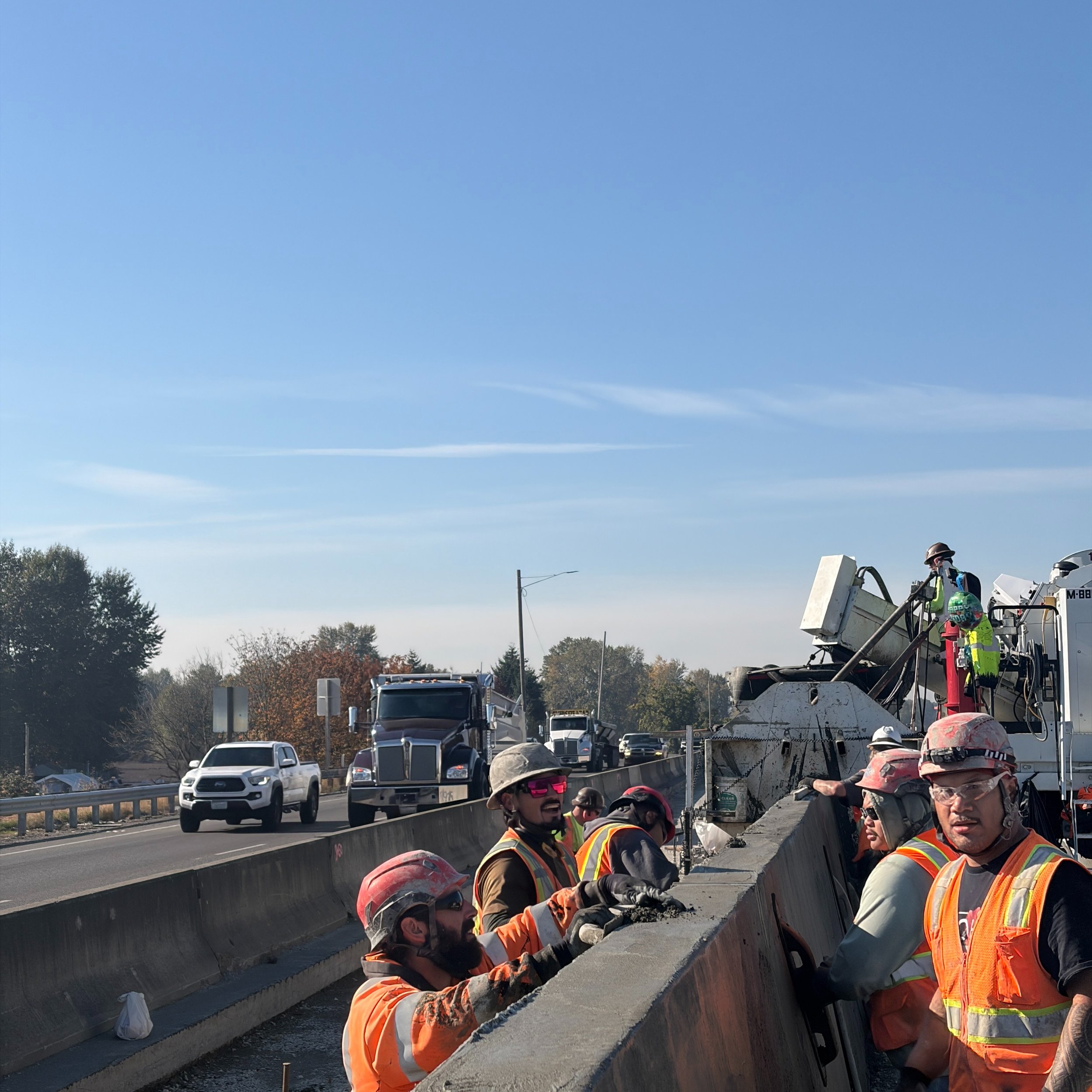 Just another day building the Northwest.
Local 528 members on the barrier, putting in the work and showing what skilled concrete finishing looks like.

Built by Local 528. Built to last.