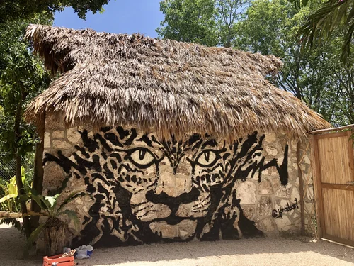 Get Wallpaper Art de la paret cabana de platja For Android Free