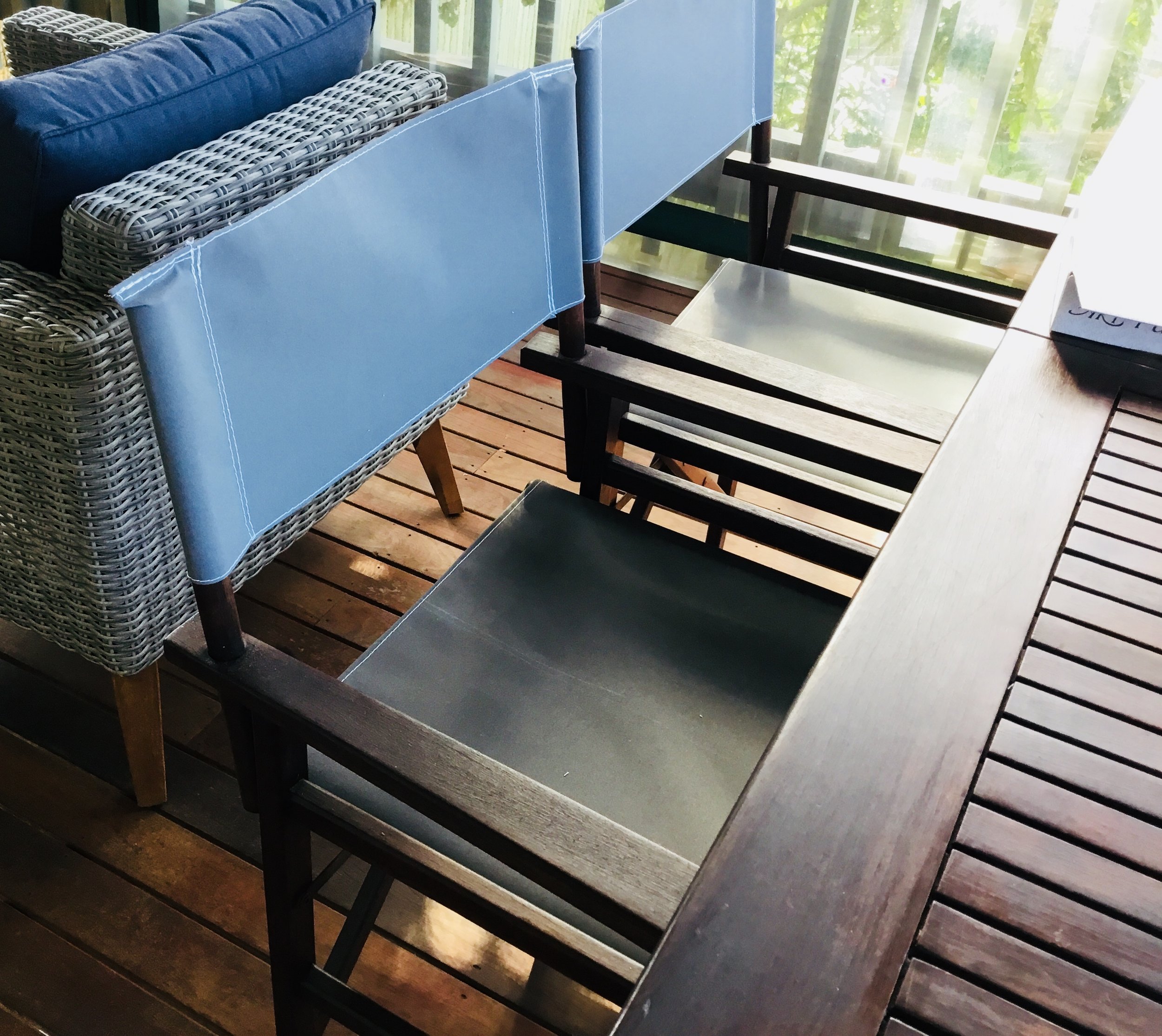 Outdoor Chair Covers (Recovering)