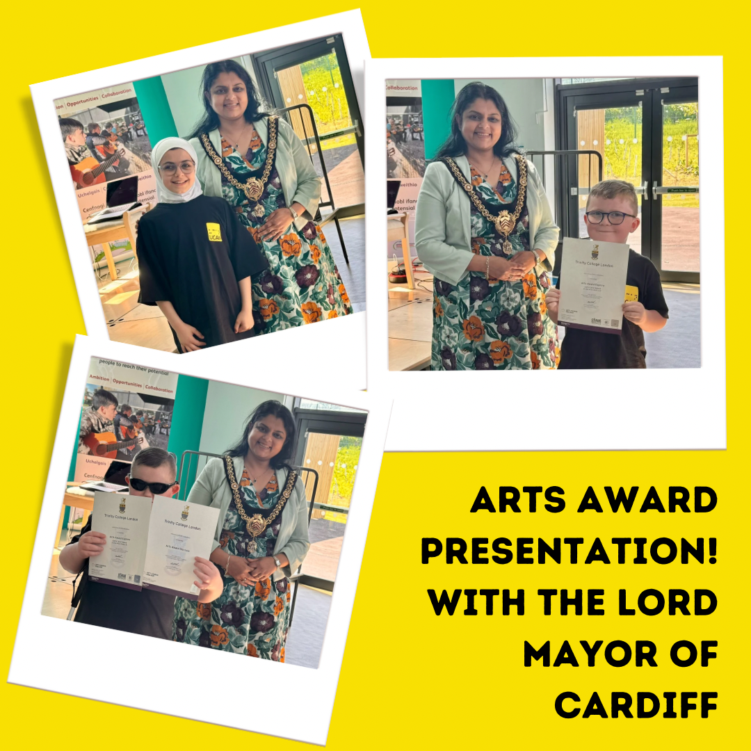 UCAN Celebrates Arts Award Presentation with the Lord Mayor of Cardif