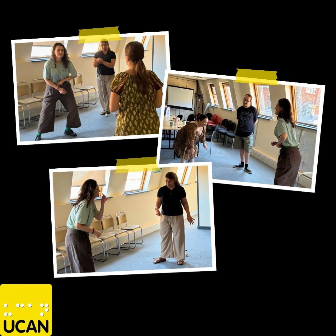 Our first of two UCAN Collective sessions with the brilliant Mared Jarman! 💛

Mared, a long time UCAN member, actor writer and BAFTA Cymru winner, took us through her writing process and explored how we can bring some of those ideas into our own cre