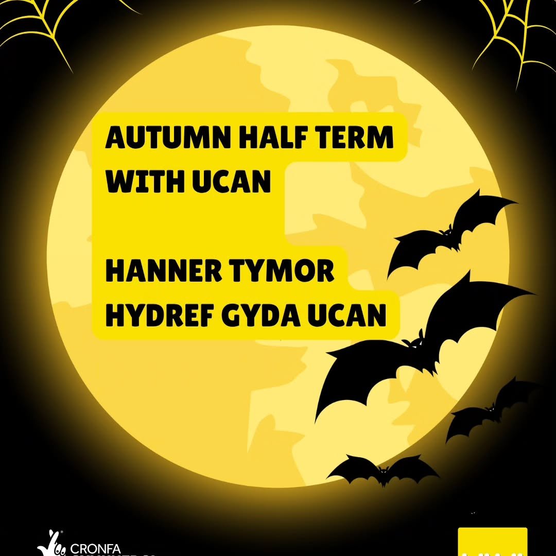 We have lots of fantastic sessions during half term. Come along for some spooky fun! 🎃

Mae nifer o sesiynau ffantastig dros hanner tymor. Dewch draw am beth hwyl sbŵci! 🎃

Monday | Dydd Llun 26.10.26

11:00 - 14:30 @ SightLife - Alex &amp; Gwemman