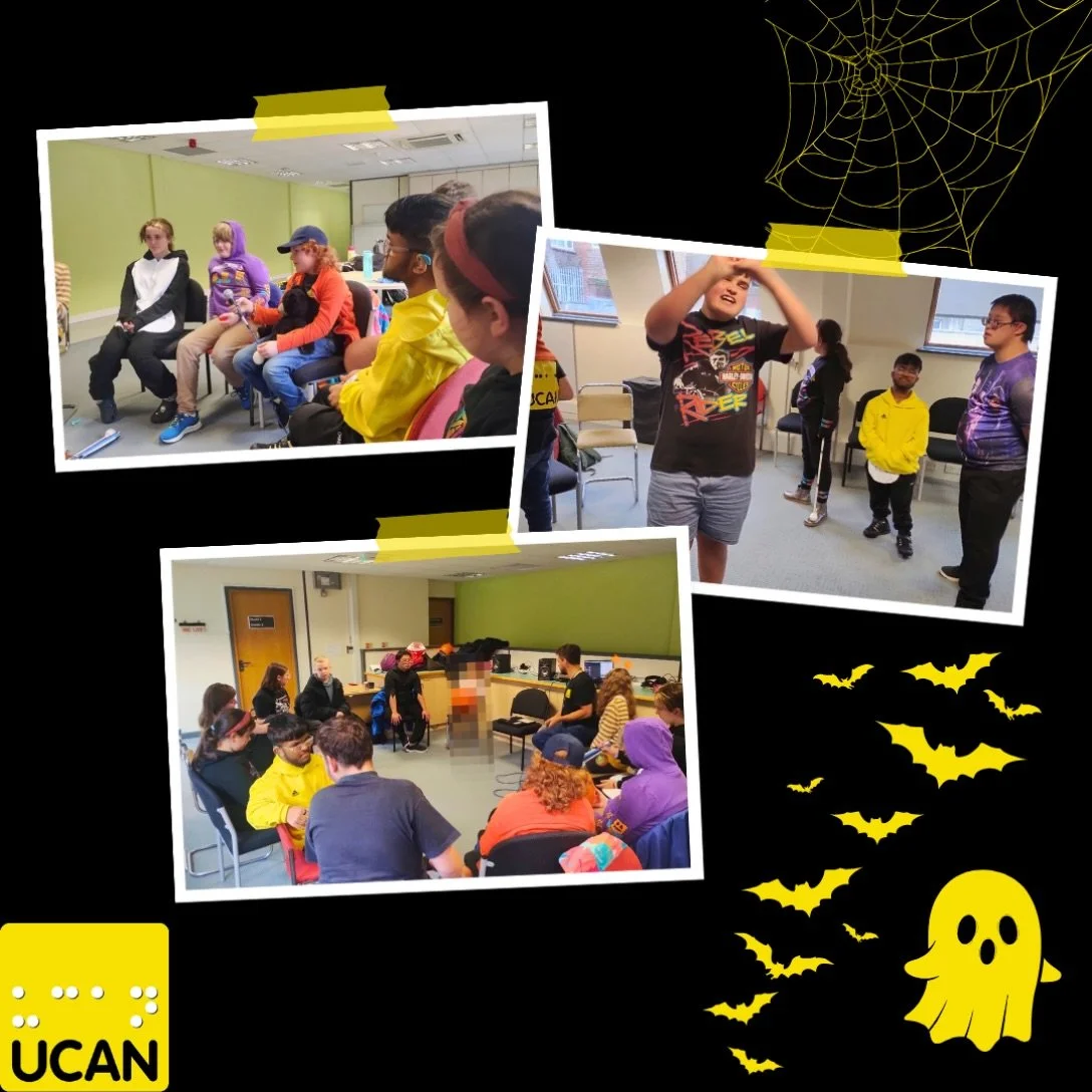 🎃👻 A spooky half-term at UCAN! 💛

Our young people have been busy with drama games, improvisation and plenty of opportunities to try something new!

Check out our previous post for all the details of this week&rsquo;s Halloween activities! 🦇

🎃?