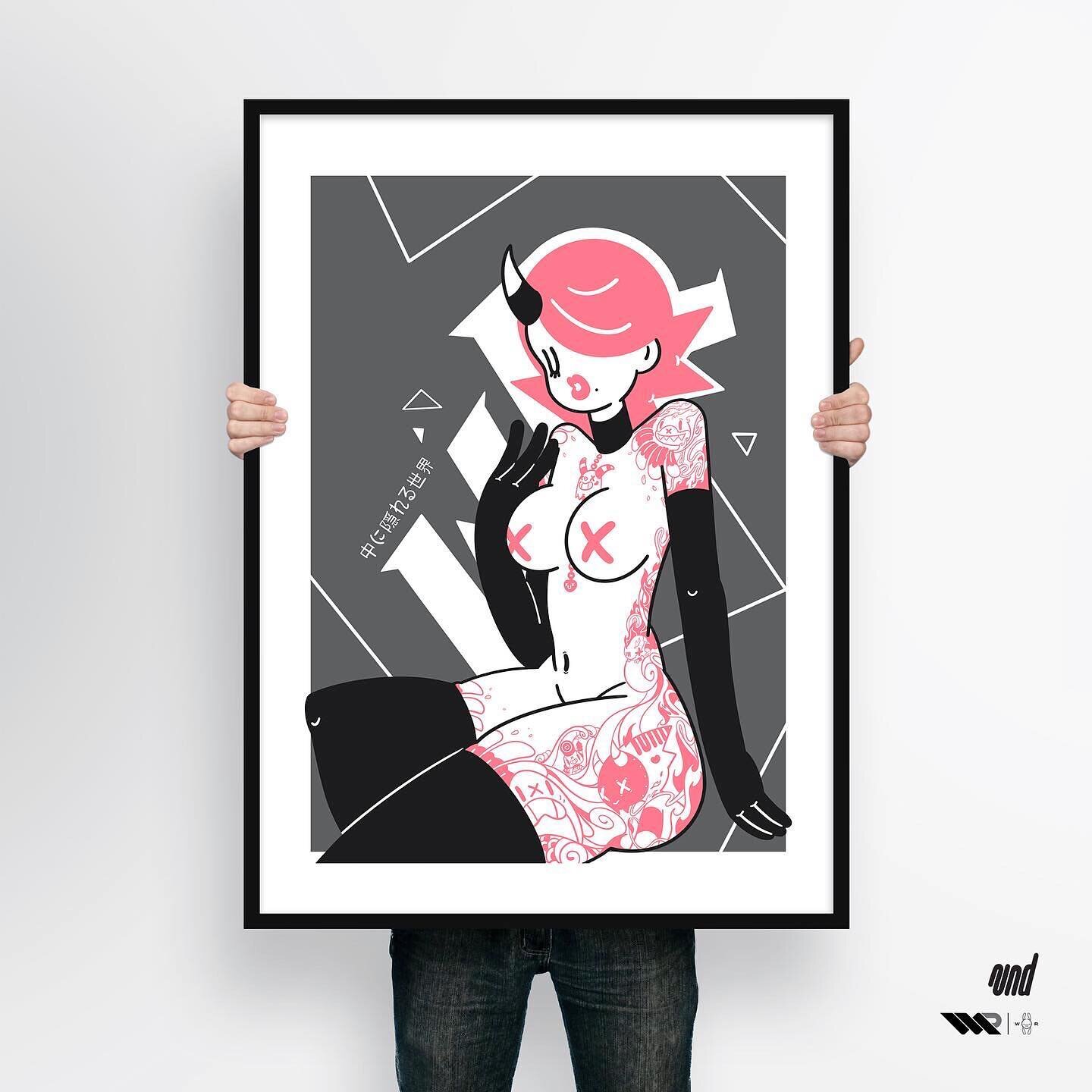 &bull;
We are please to present a limited art print run with studio 2ND2FRIEND. 

The Hidden World - is an aptly named imaginative styling of the WRVerse characters in the 2F world.

The NOIR Edition print will be time-limited over this weekend comme