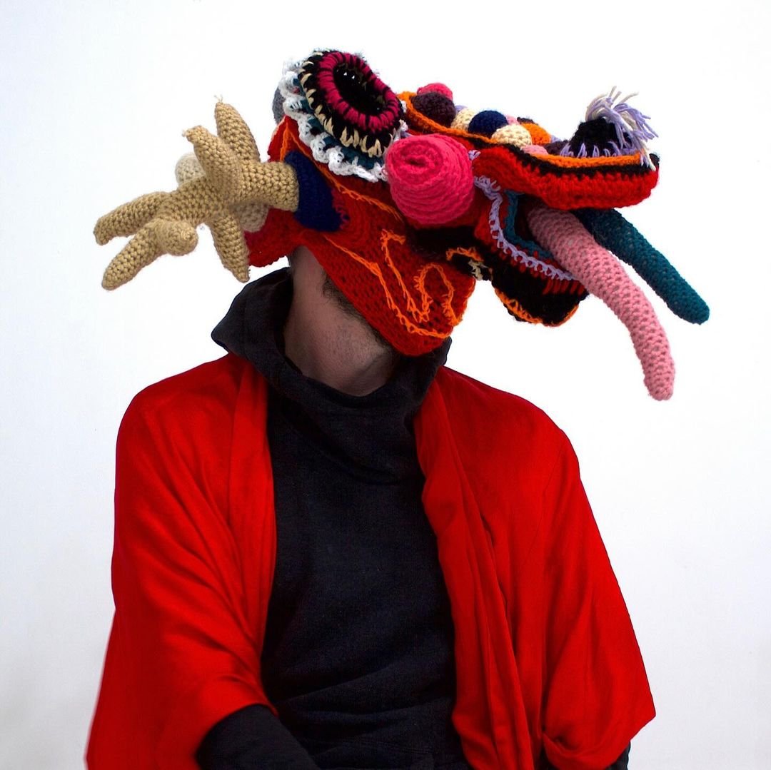 (ember) Dragon Mask, 2024. #crochet #handmade #mask #yearofdragon #zacmonday #artistsoninstagram #dragon (3).jpg