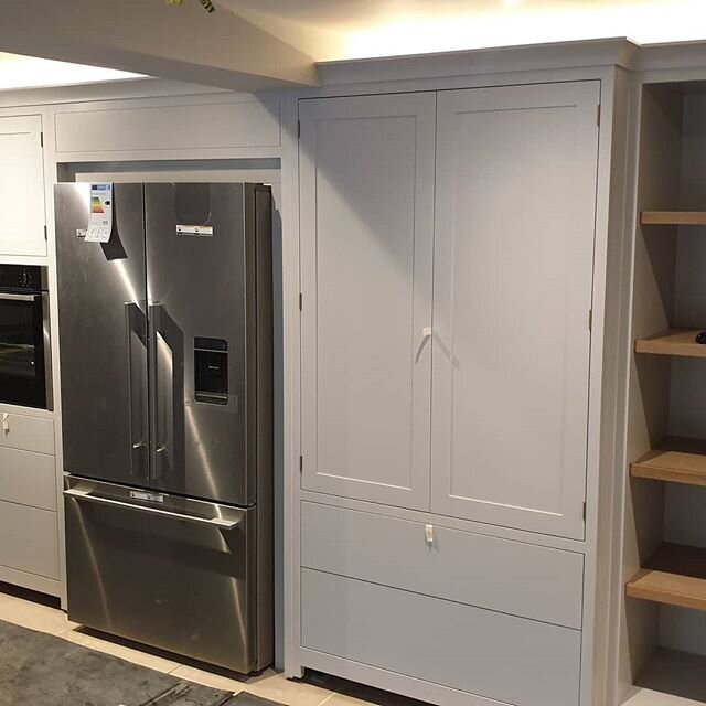 This weeks installation almost complete. 
Just waiting on granite templates to be done tomorrow. 
#dixonandcowton #bespokekitchens #kitchendesign #kitchendecor #kitchenlarder #kitchencabinets #kitchenisland #kitchenremodel #kitchenrenovation #kitchen