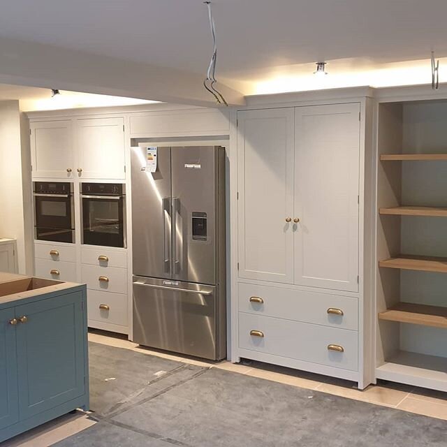 Everything is coming together nicely on this kitchen project. Just the final kick boards and worktops to go. 
#dixonandcowton #kitchendesign #kitchendecor #kitchenfloorplan #kitchenlarder #kitchencabinets #kitchenisland #kitchenremodel #kitchenrenova