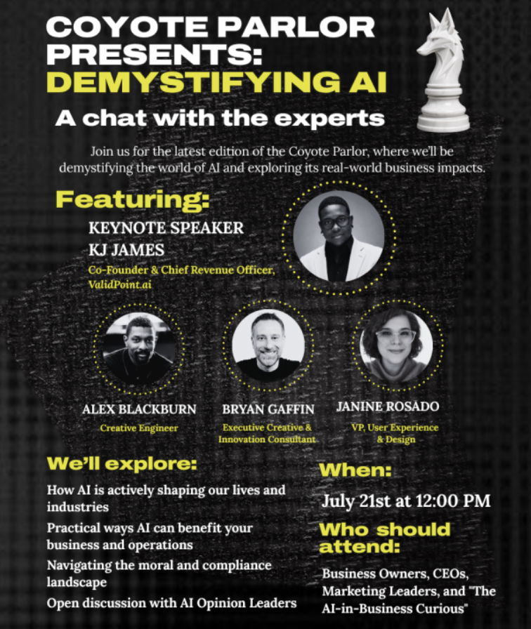 Coyote Parlor: Demystifying AI