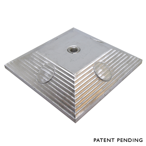 Nill Building Solutions 6”X6” Aluminum Flange (NB4)