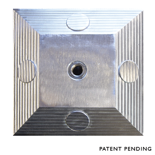 Nill Building Solutions 6”X6” Aluminum Flange (NB4) - Top