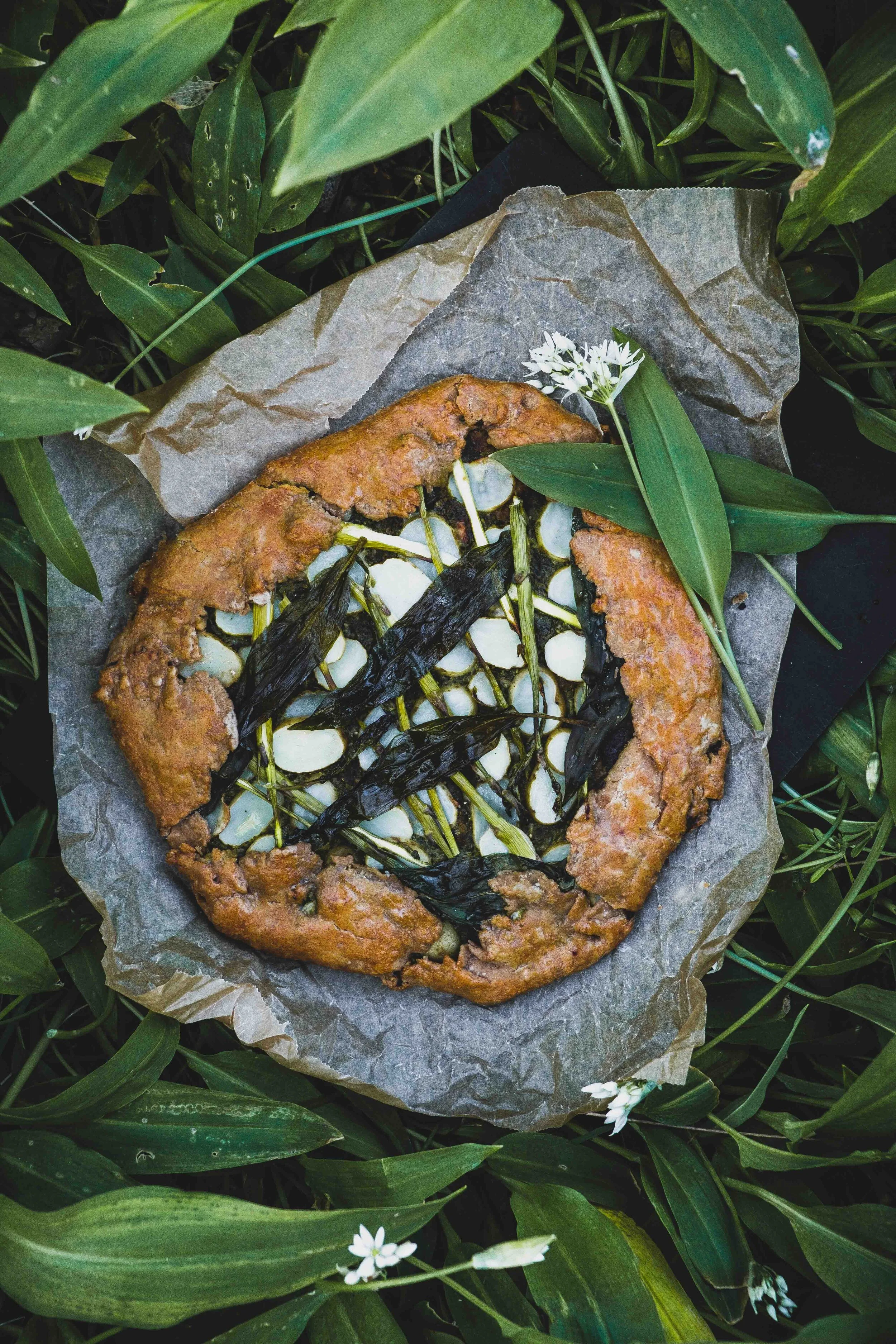 Galette med ramsløg