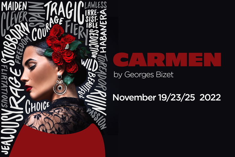 November 19/23/25, 2022 - Bizet's "Carmèn" with Calgary Opera