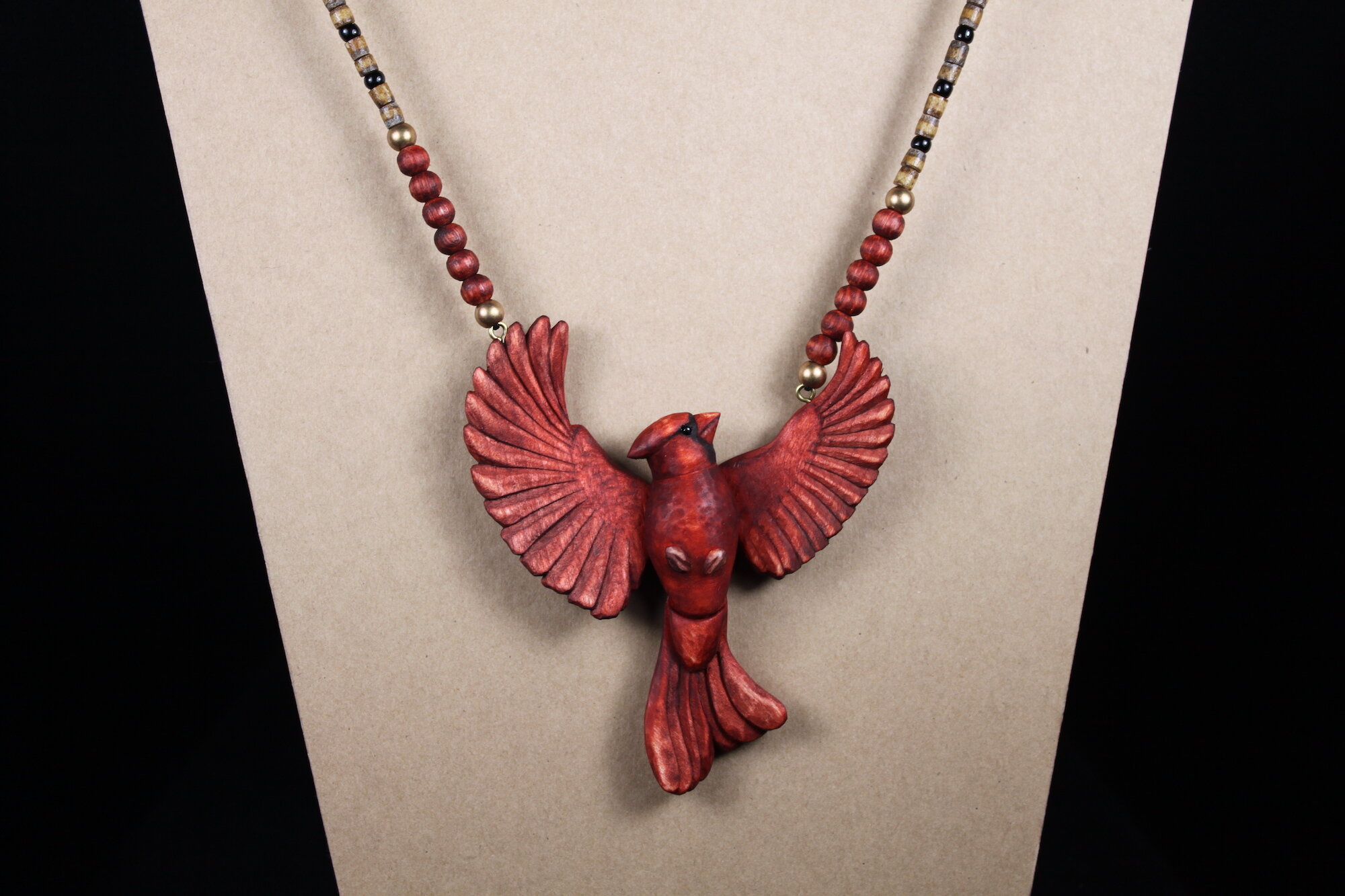 Cardinal Heart Pendant Necklace – TDC Jewellery