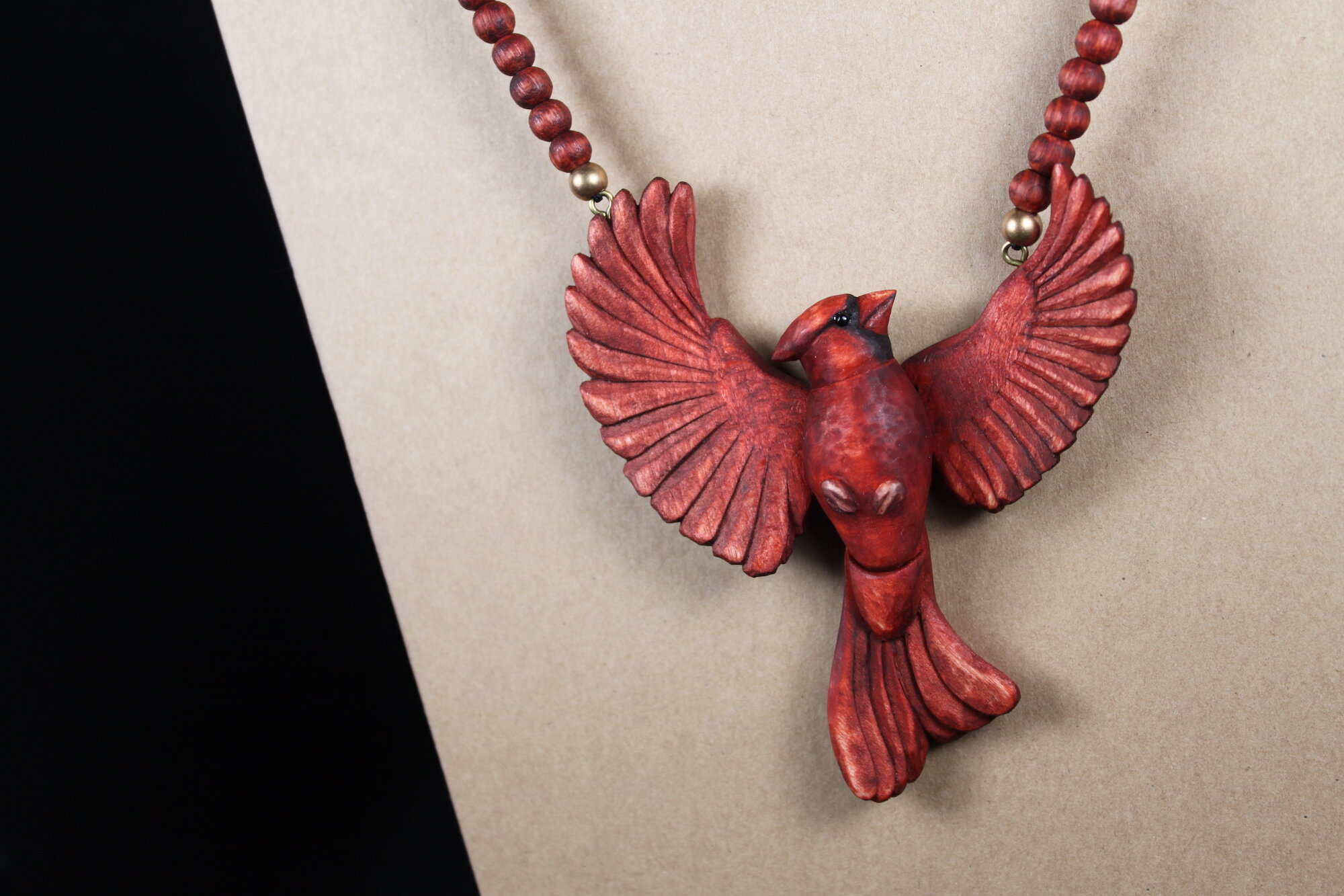 Cardinal Pendant Necklace w/Enamel, Sterling Silver | Men's Necklaces |  Miansai