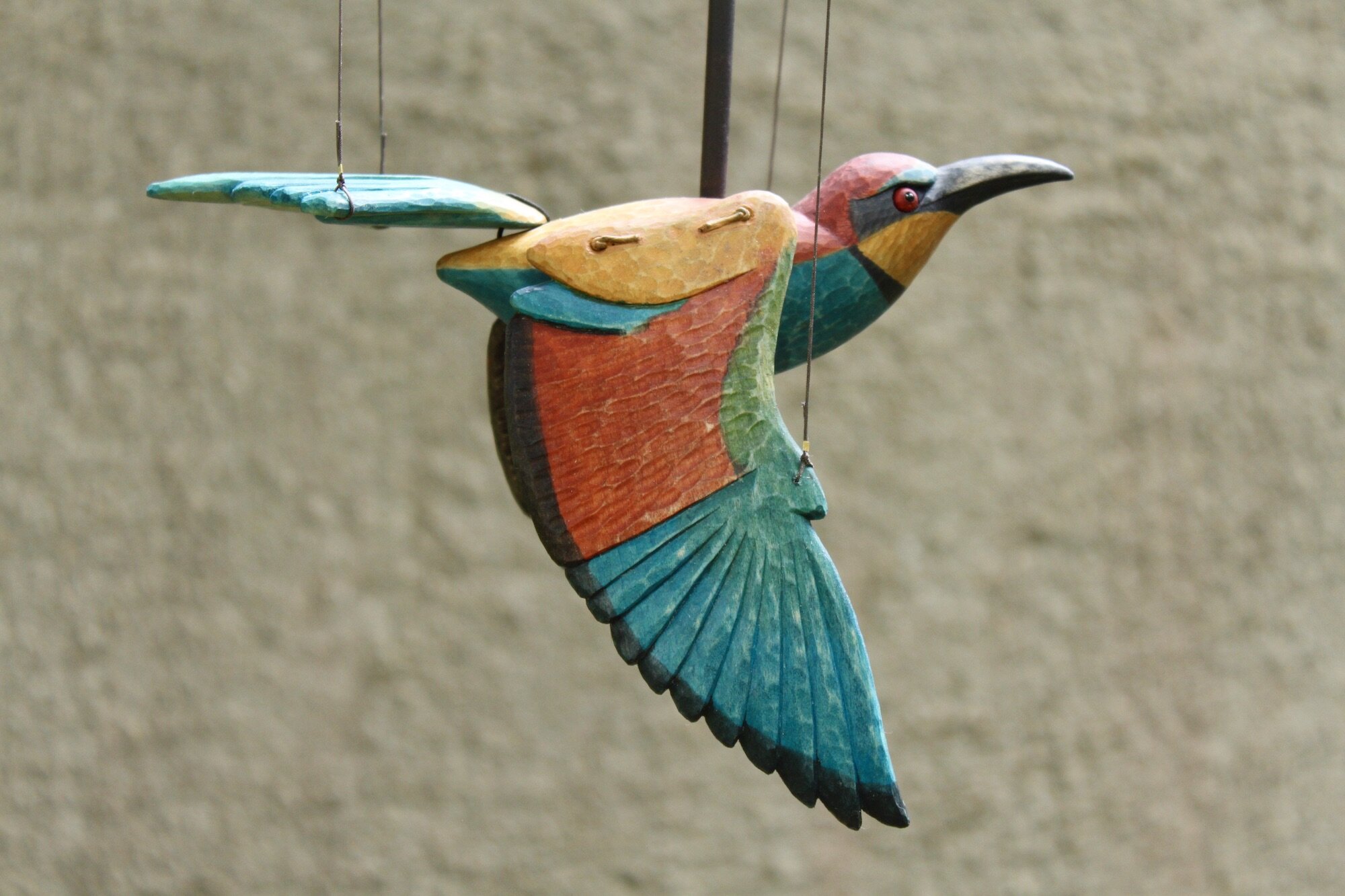 Bee-eater Rod Marionette