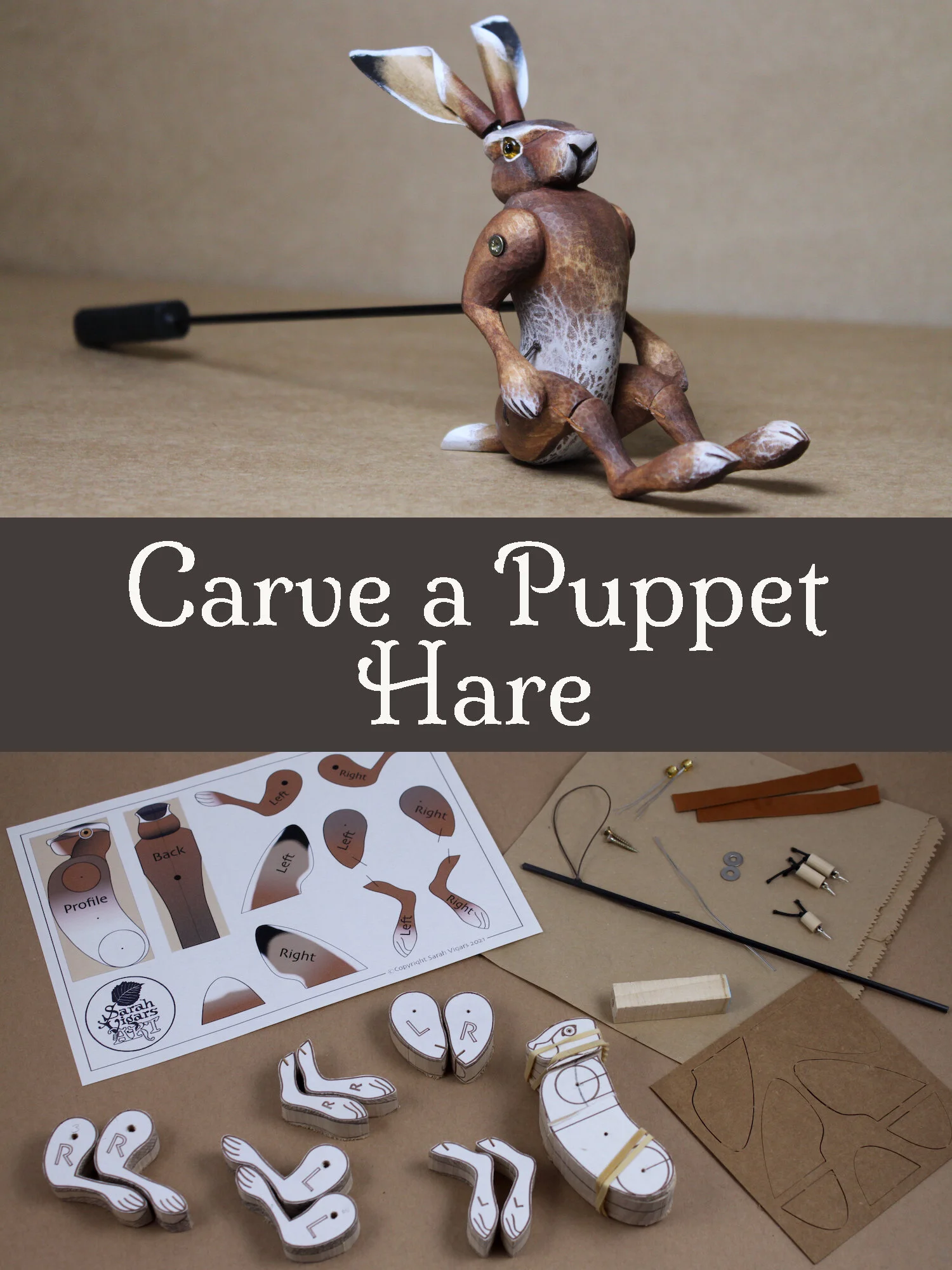 Hare Carving Kit