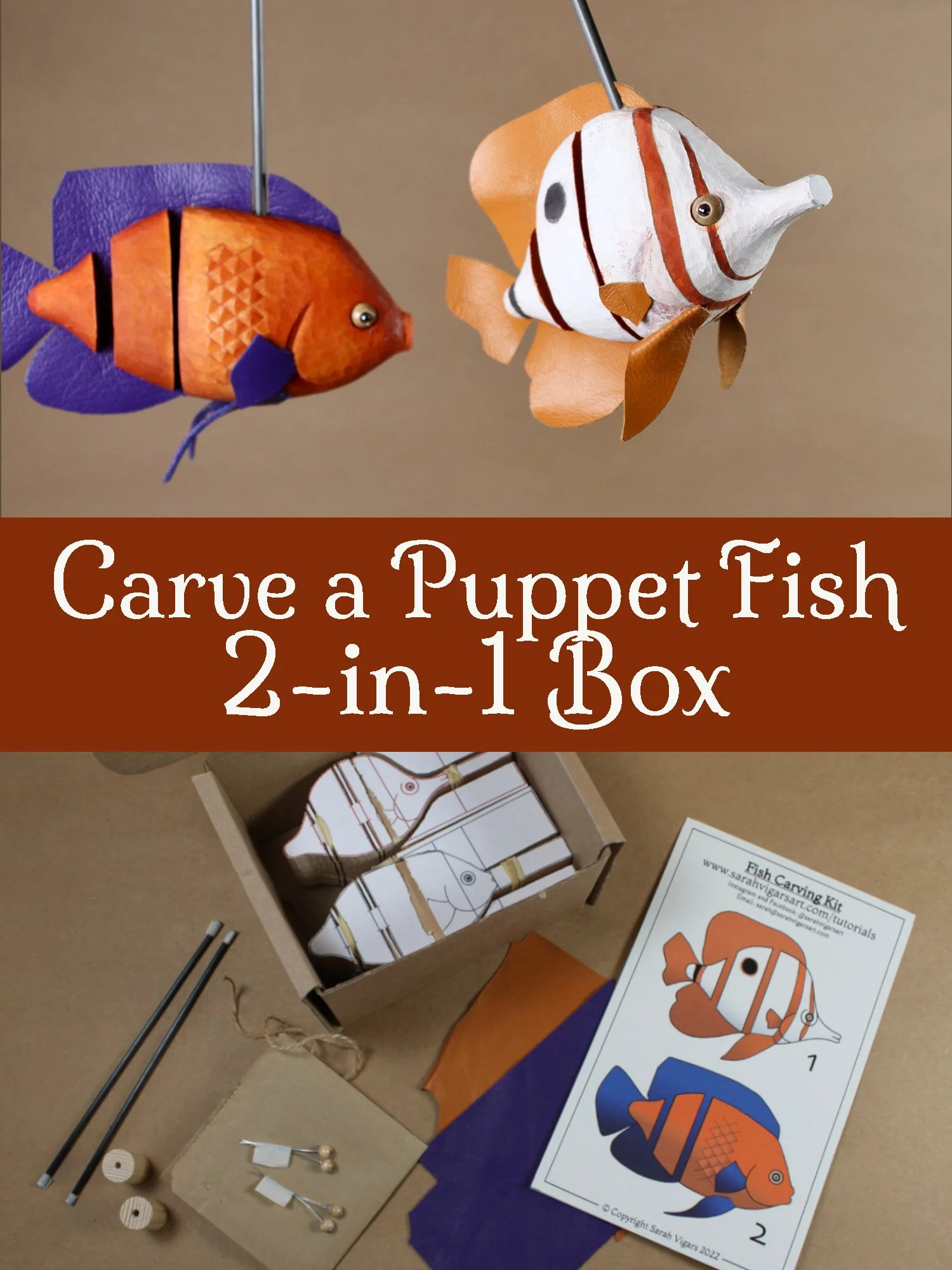2-in-1 Fish Carving Kit