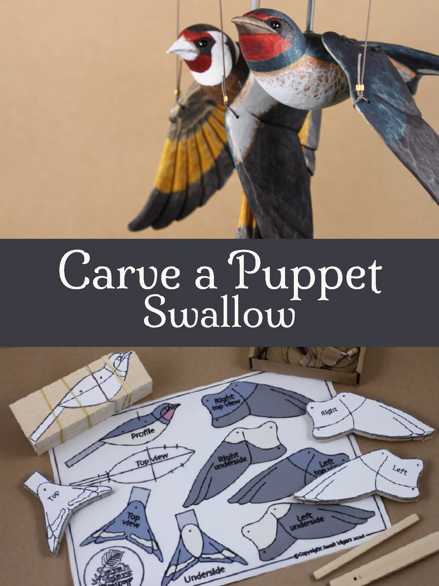 Swallow Carving Kit