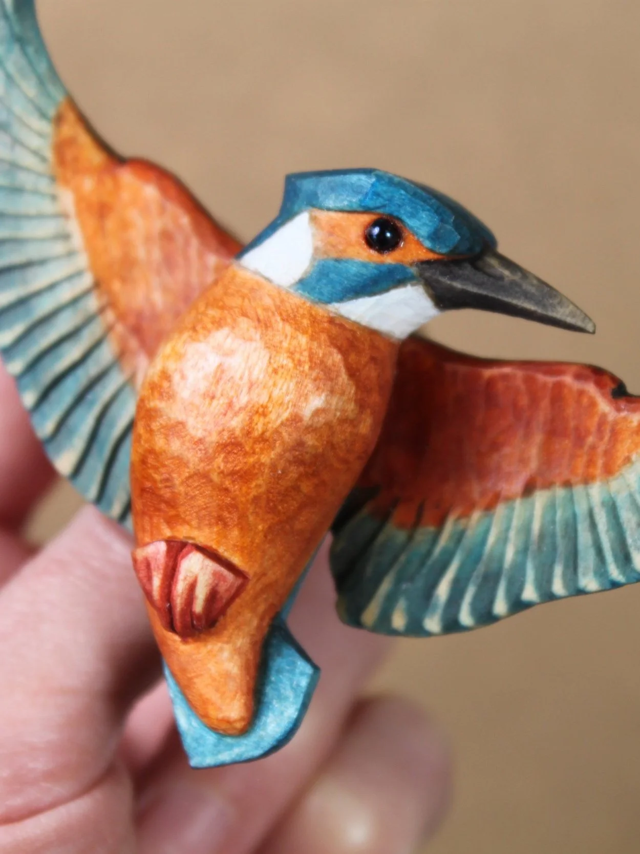 Kingfisher Brooch