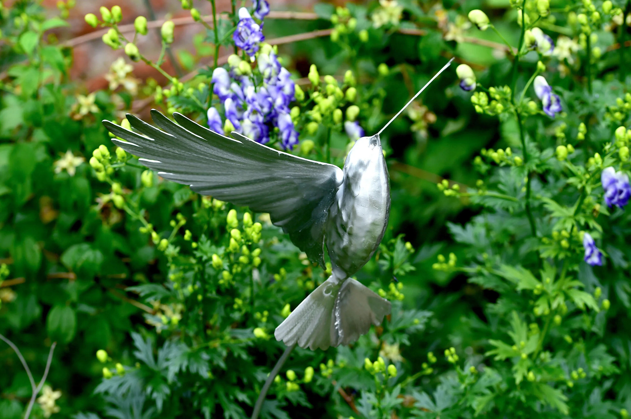 Stainless Steel Metal Animal Bird Sulpture by James Sutton