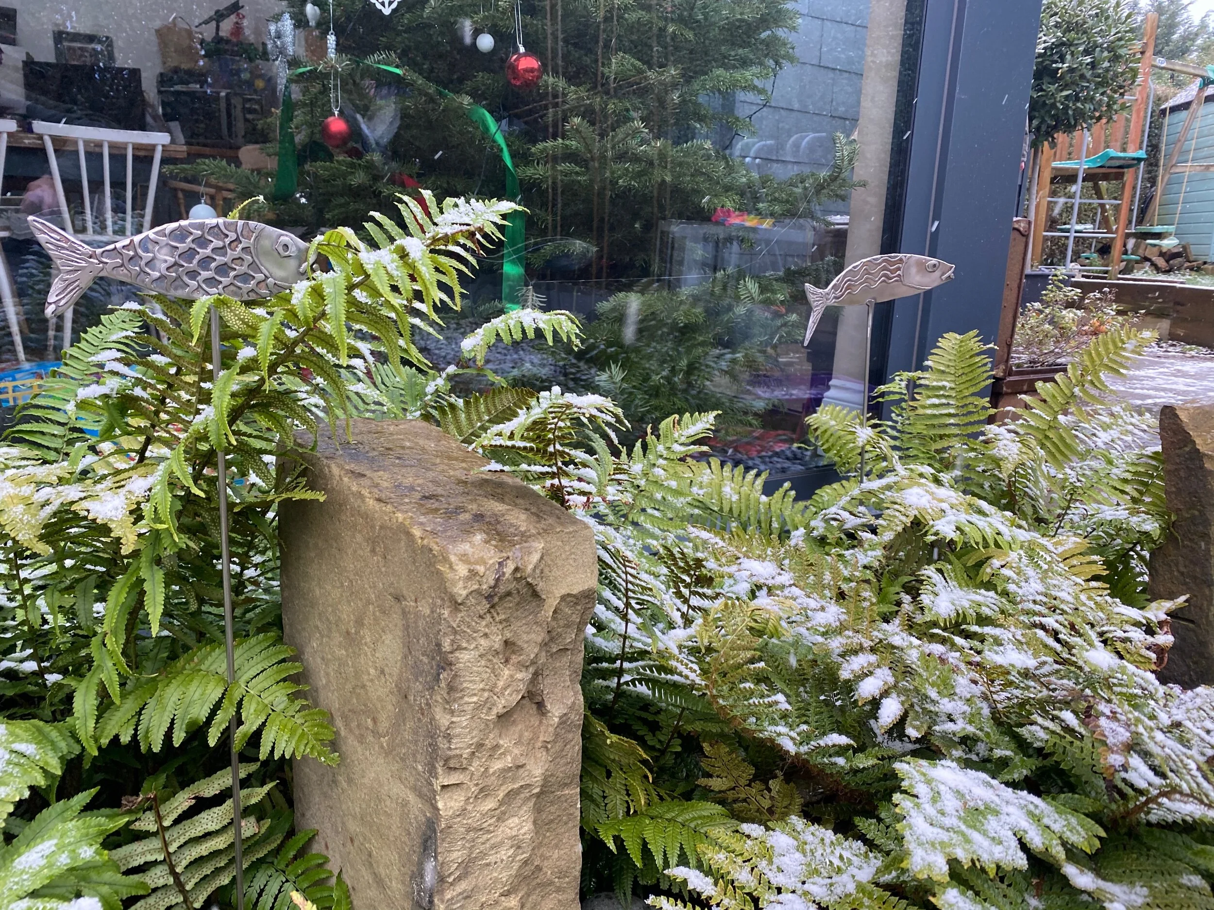 Stainless Steel Metal Fish Sulpture James Sutton