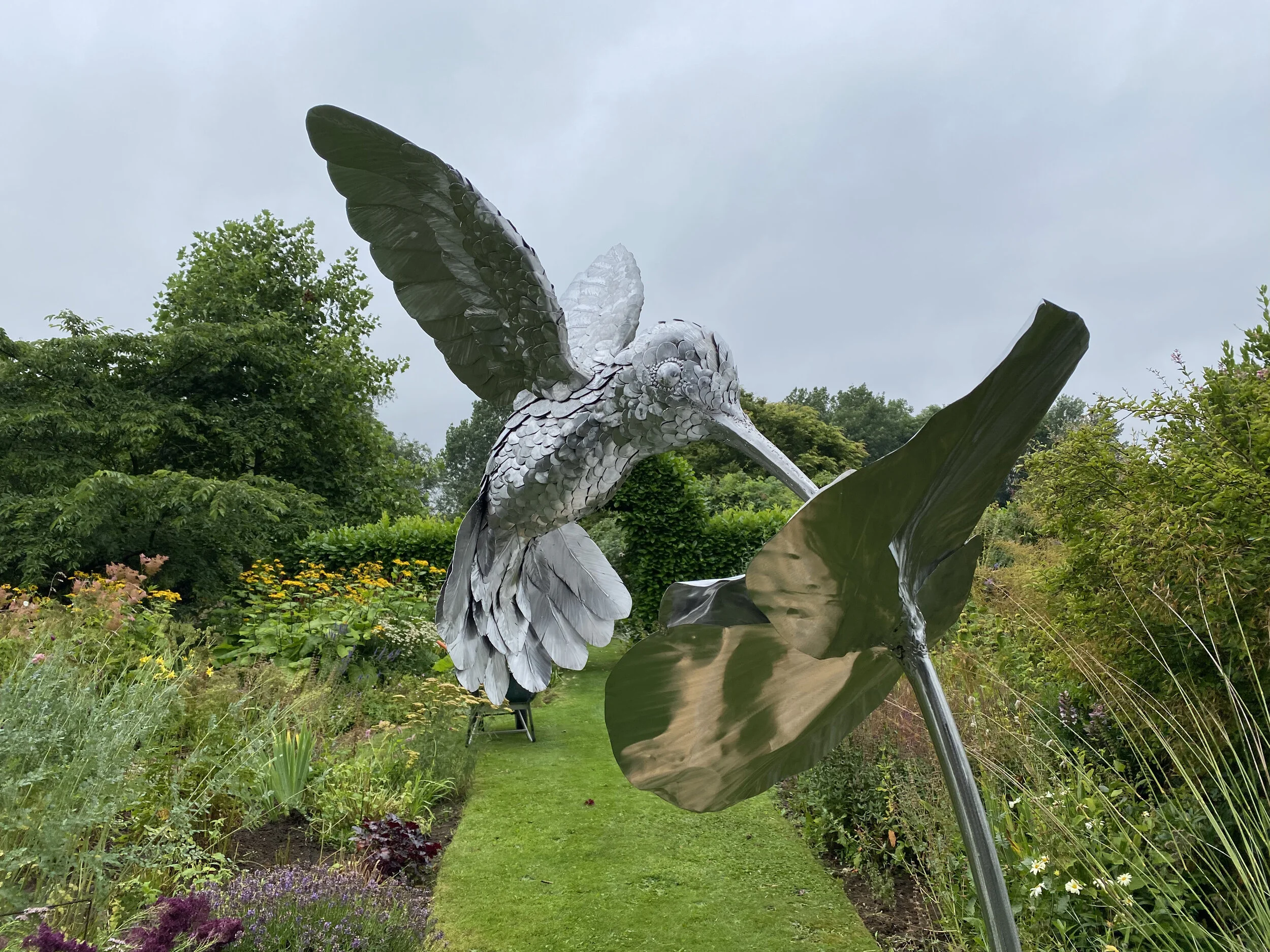 Hummingbird Sculpture By James Sutton Sculpture
