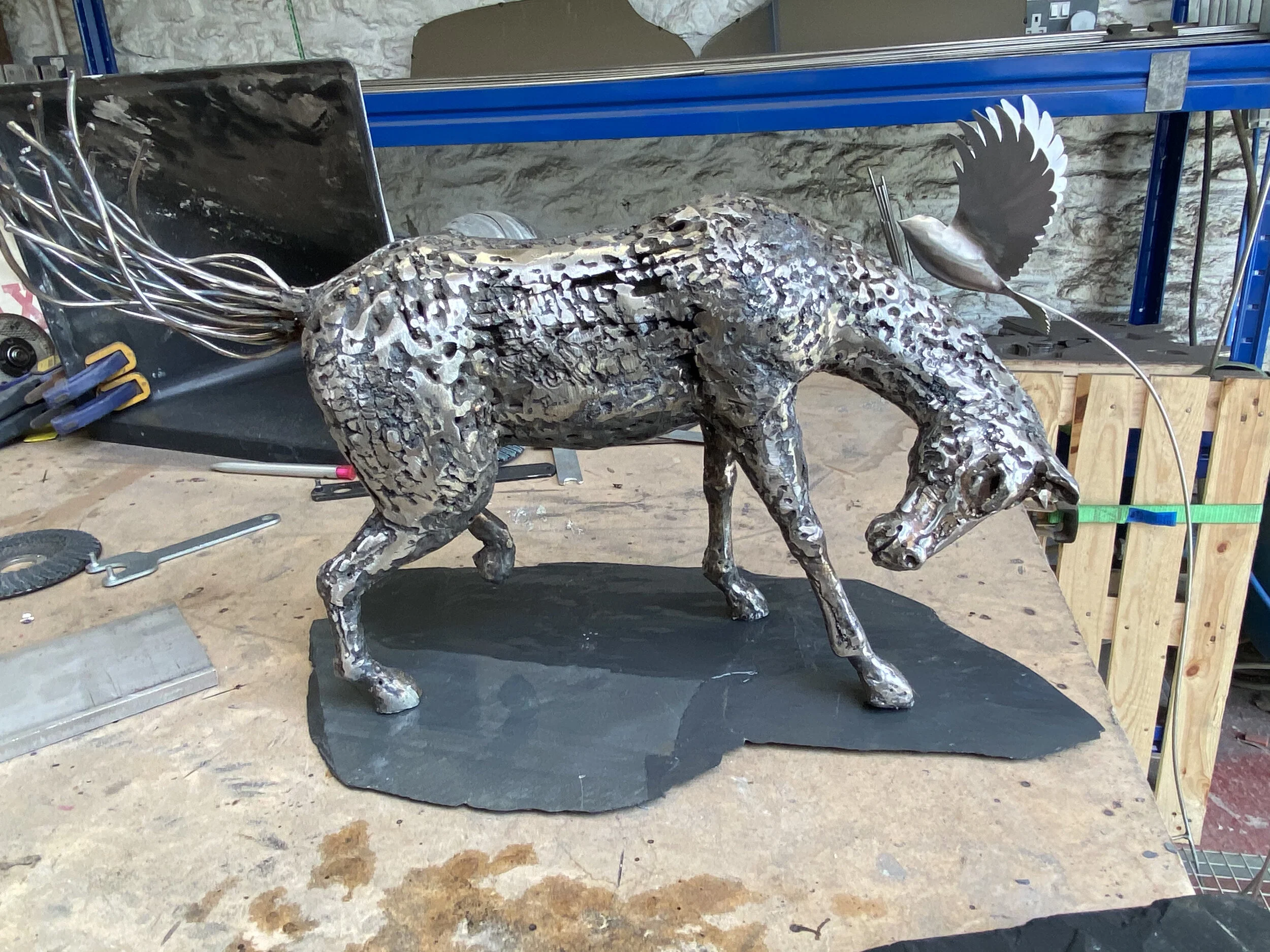 James Sutton Sculpture Stalion.....jpeg