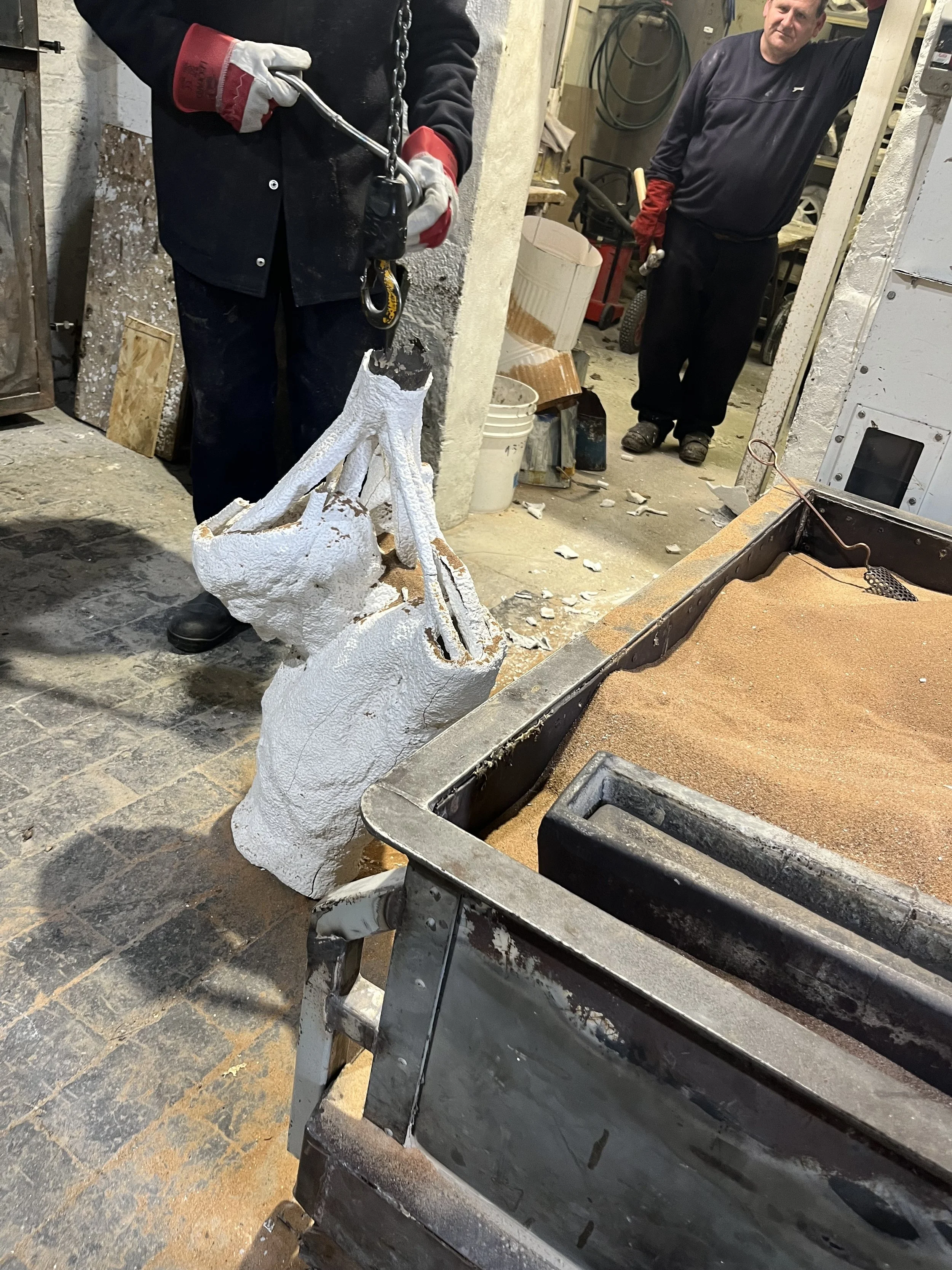 'Christ' Bronze, Copper and Stainless Sculpture by James Sutton Sculpture