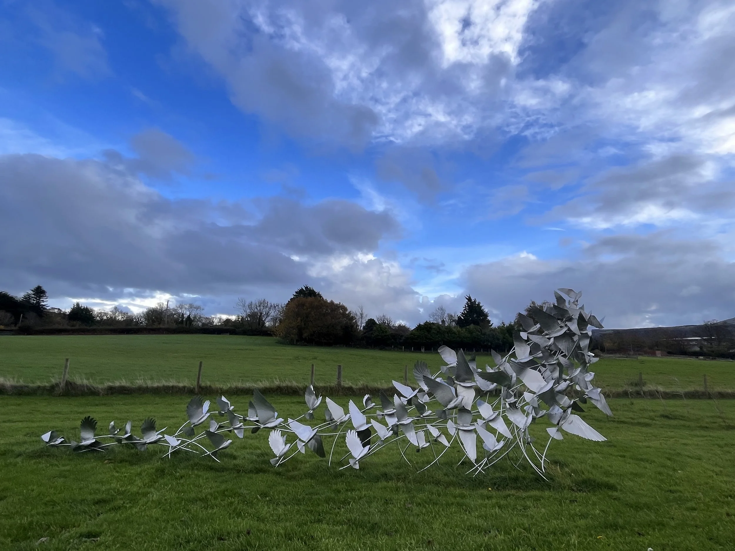 Statement Sculpture for Luxury Residential Landscape