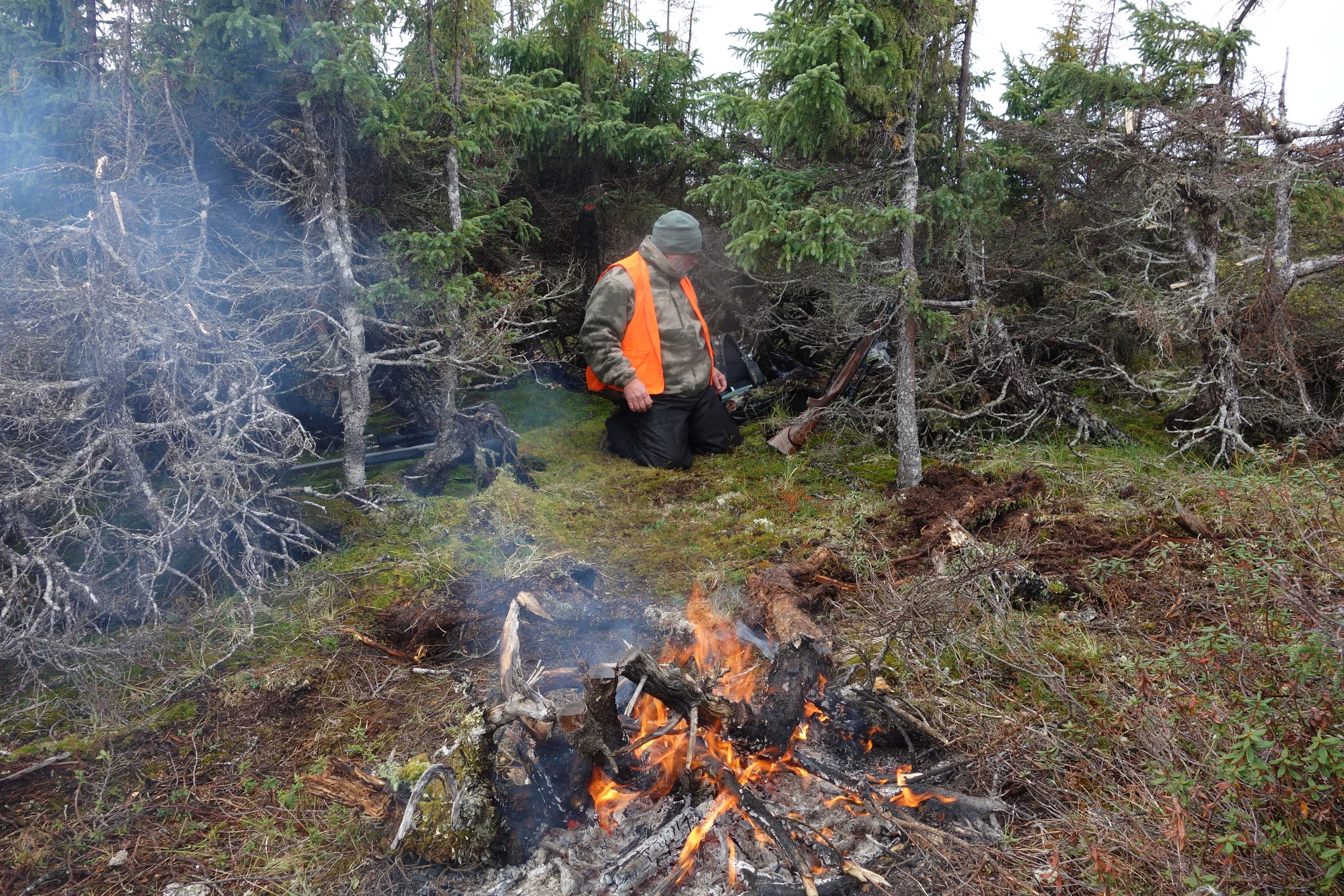 20140903-DSC09205 2014 Hunting Trip Canada Steve by bonfire.jpg