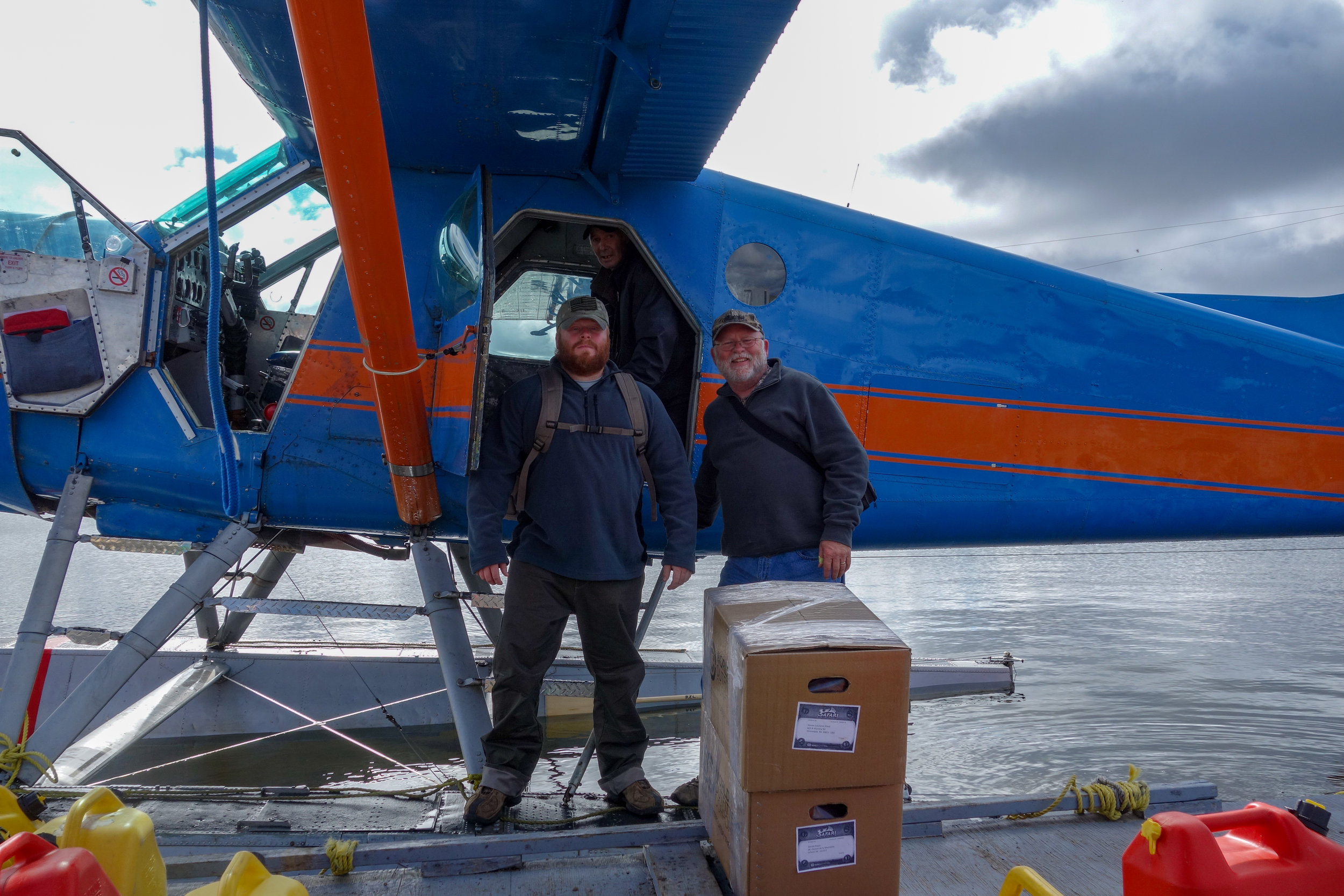 20140906-DSC09368 2014 Hunting Trip Canada float plane pick up Steve and Jake.jpg