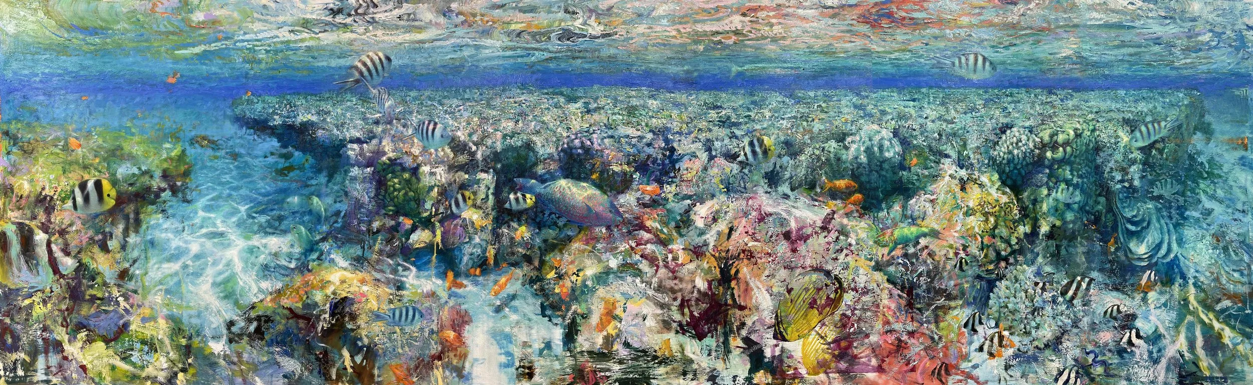 A Deeper Love: New Paintings Inspired by Coral Reefs