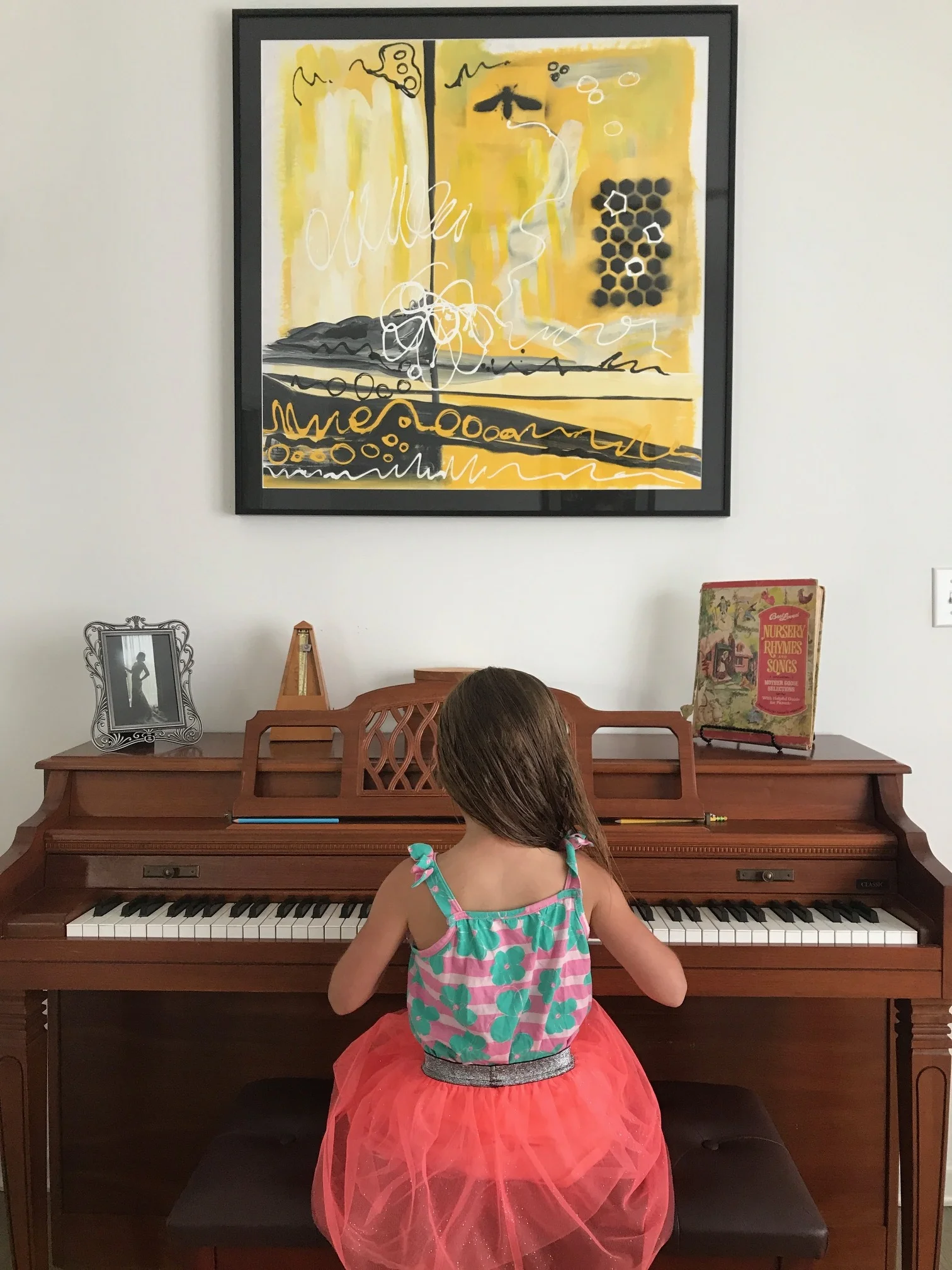 Bee Artwork -In the Music Room
