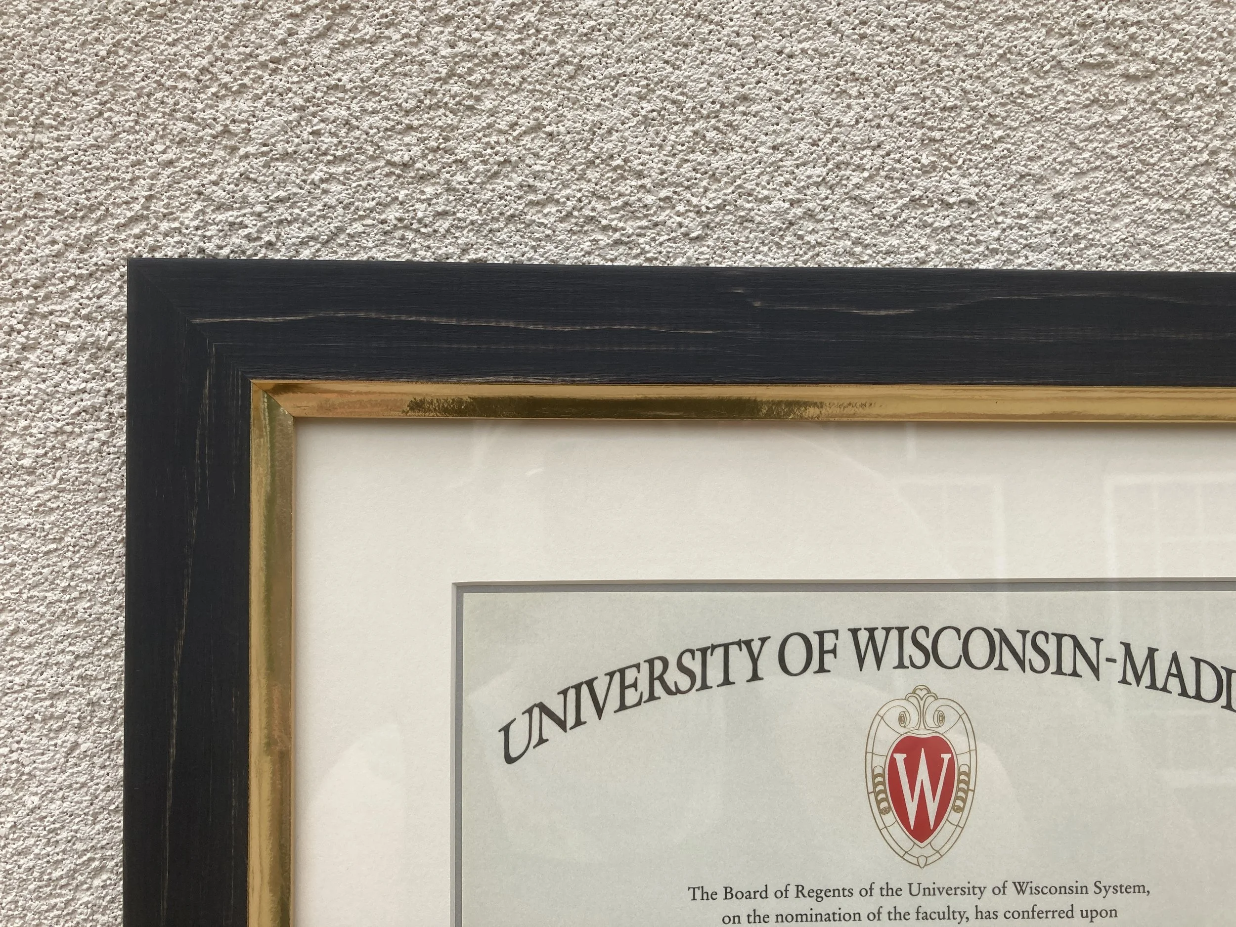 Formal Diploma Frame