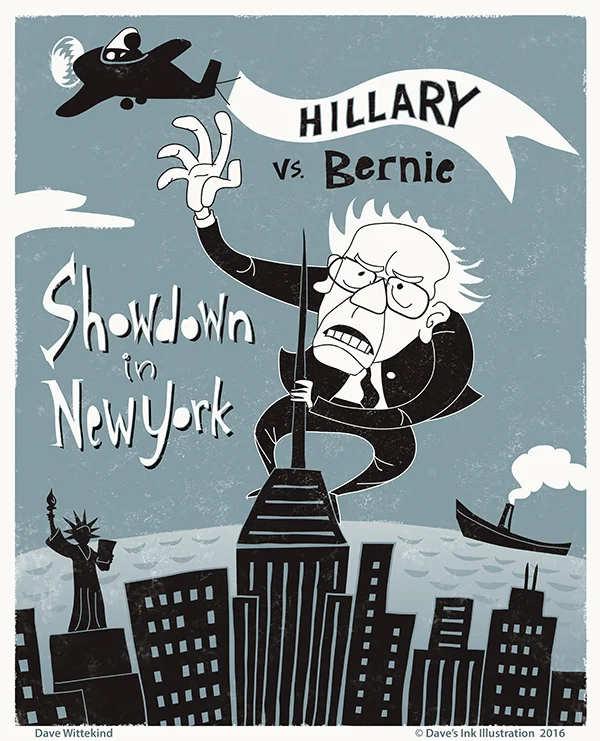 Hillary vs. Bernie- Showdown in New York