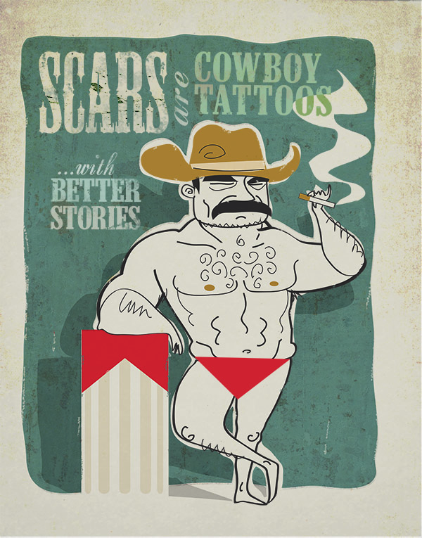 The model cowboy