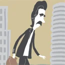 Chicago's Eternal Walking Guy