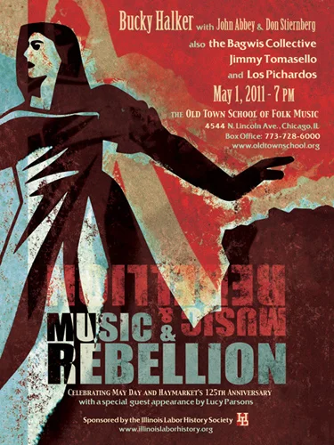 Chicago's Haymarket Anniversary gig poster